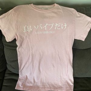 Good Vibes Only graphic t-shirt SCW